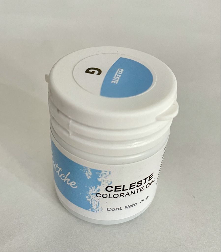 Colorante Gel Celeste Guttche 20 gr. Pote