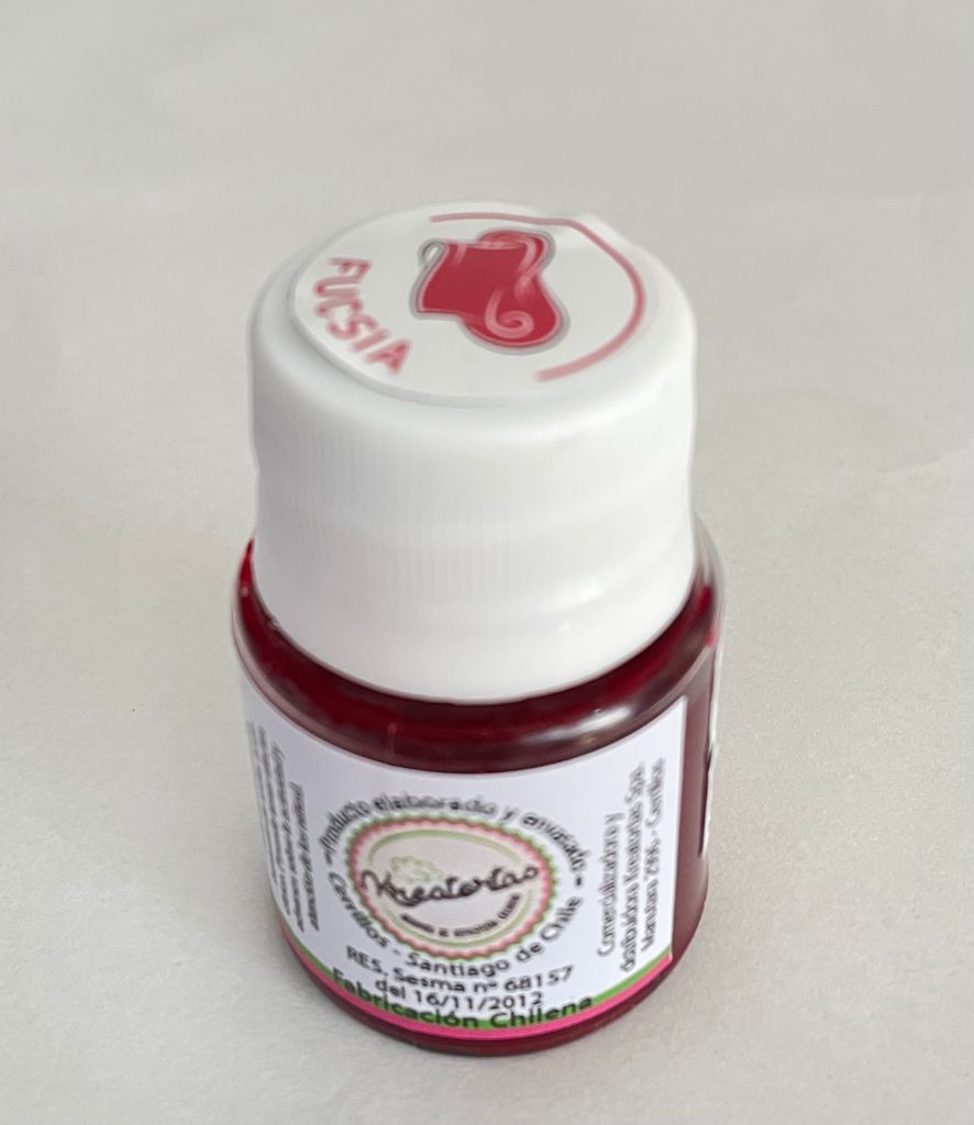 Colorante gel fucsia kreatortas 30 gr. Reposteria
