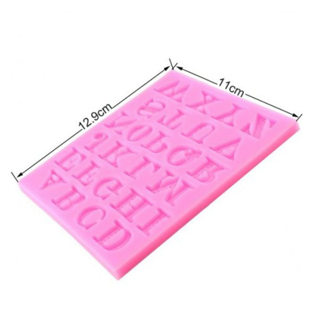 Molde de Silicona Abecedario Mayusculas