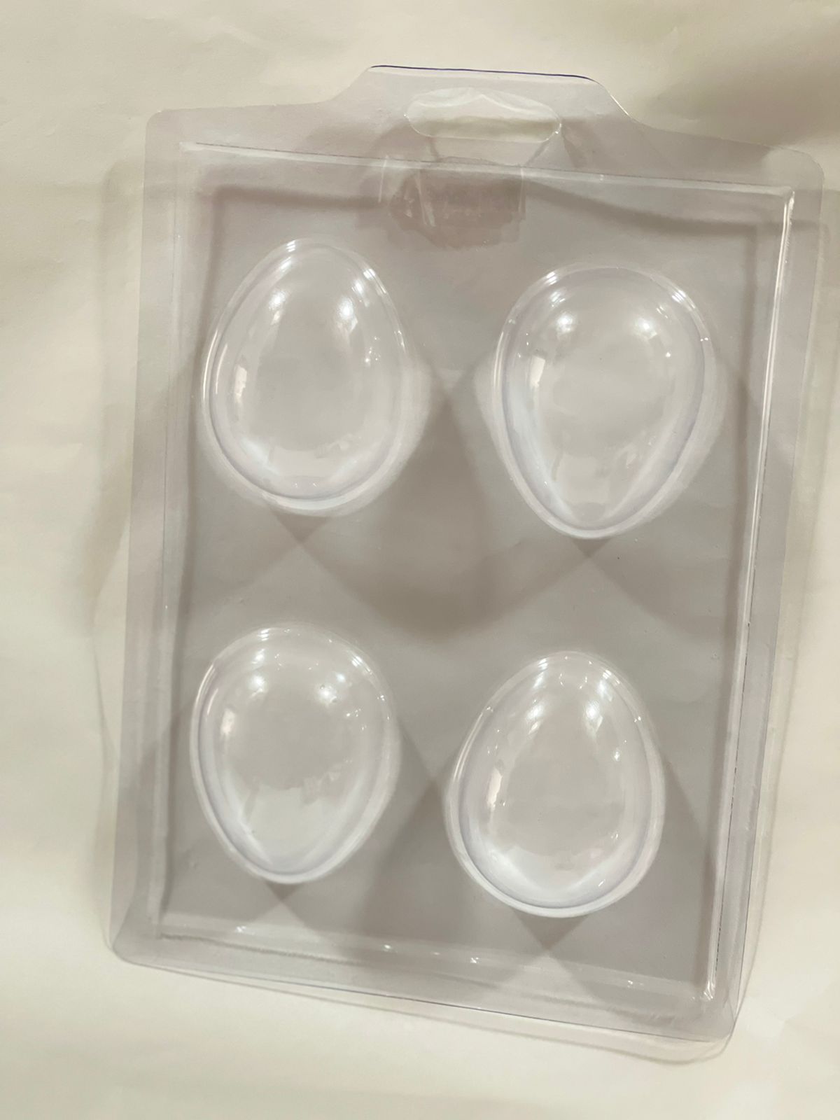 Molde Acetato Huevo 4 Cavidades