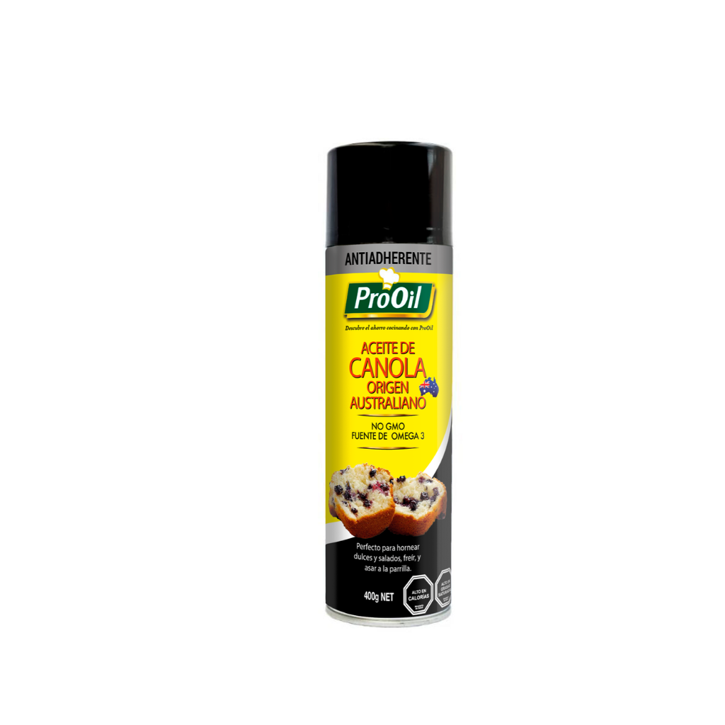 Aceite canola prooil spray 400 gr