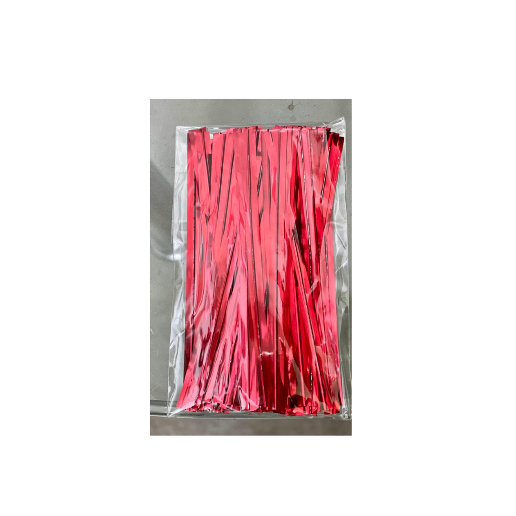 Amarras metalica roja