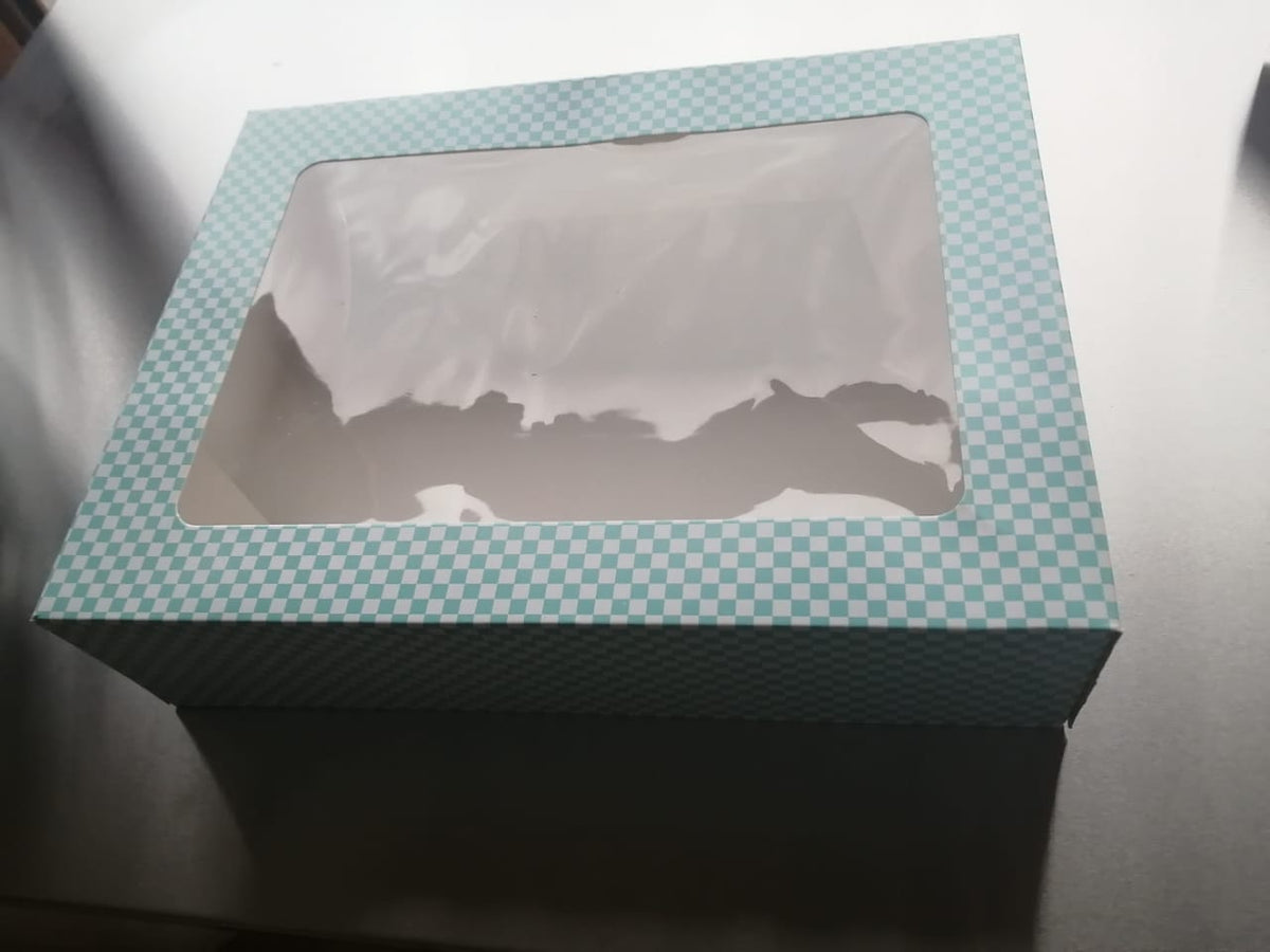 Caja para cupcake 12 Cavidades 6 unidades