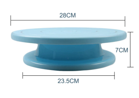 Base giratoria torta 28 cm
