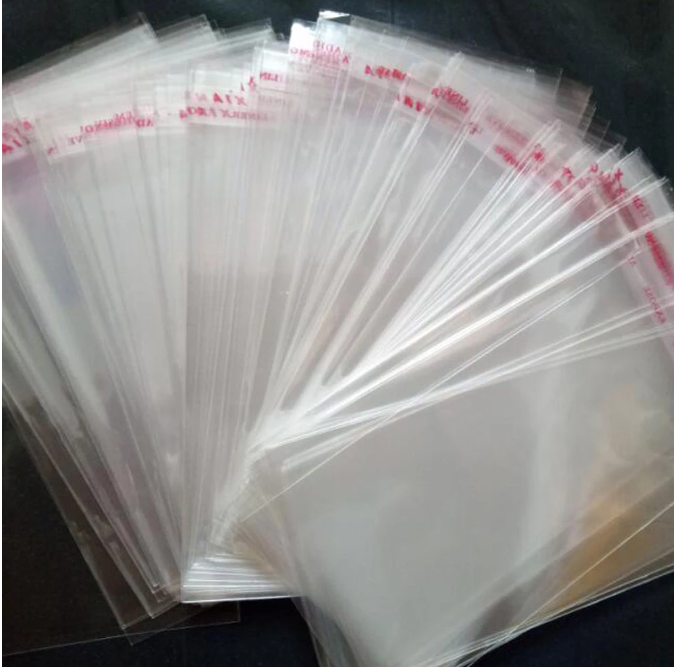 Bolsa polipropileno celofan cierre con adhesivo 10x20 100 unidades