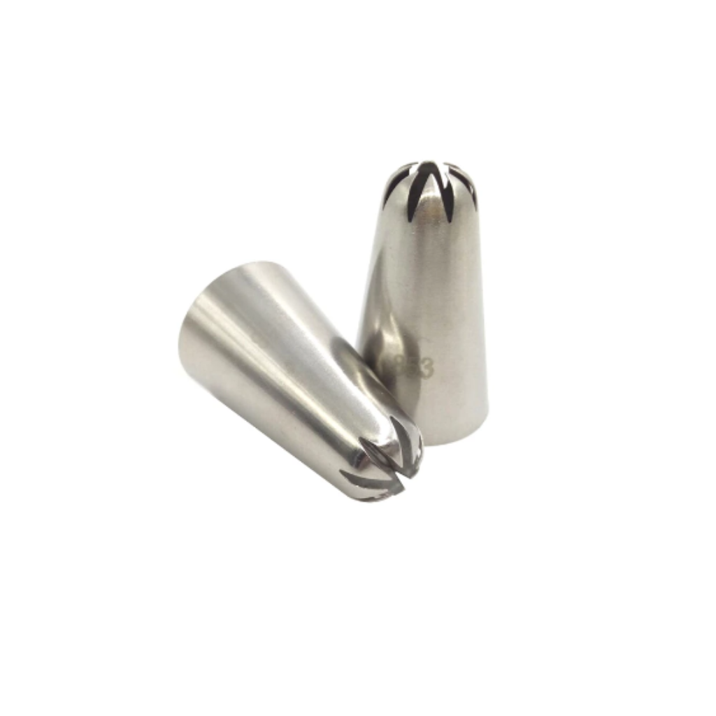 Boquilla 853 (estrella cerrada) – acero inoxidable