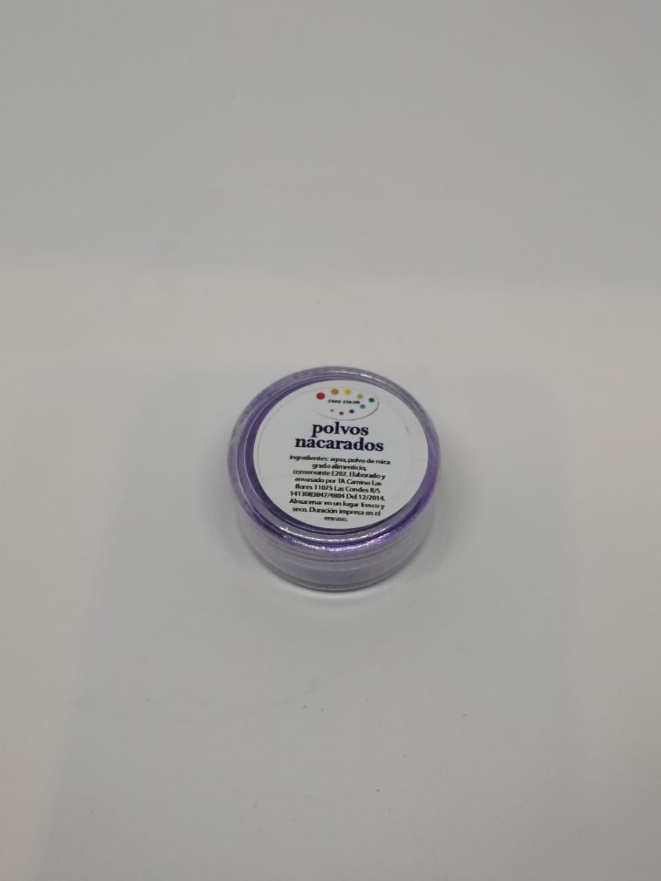 Nacarado morado cake color 5 gr.