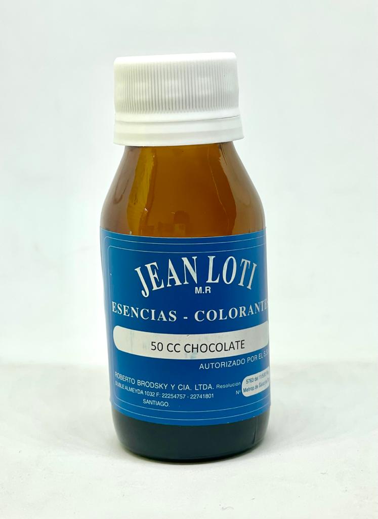 Esencia chocolate jean loti 50 cc.