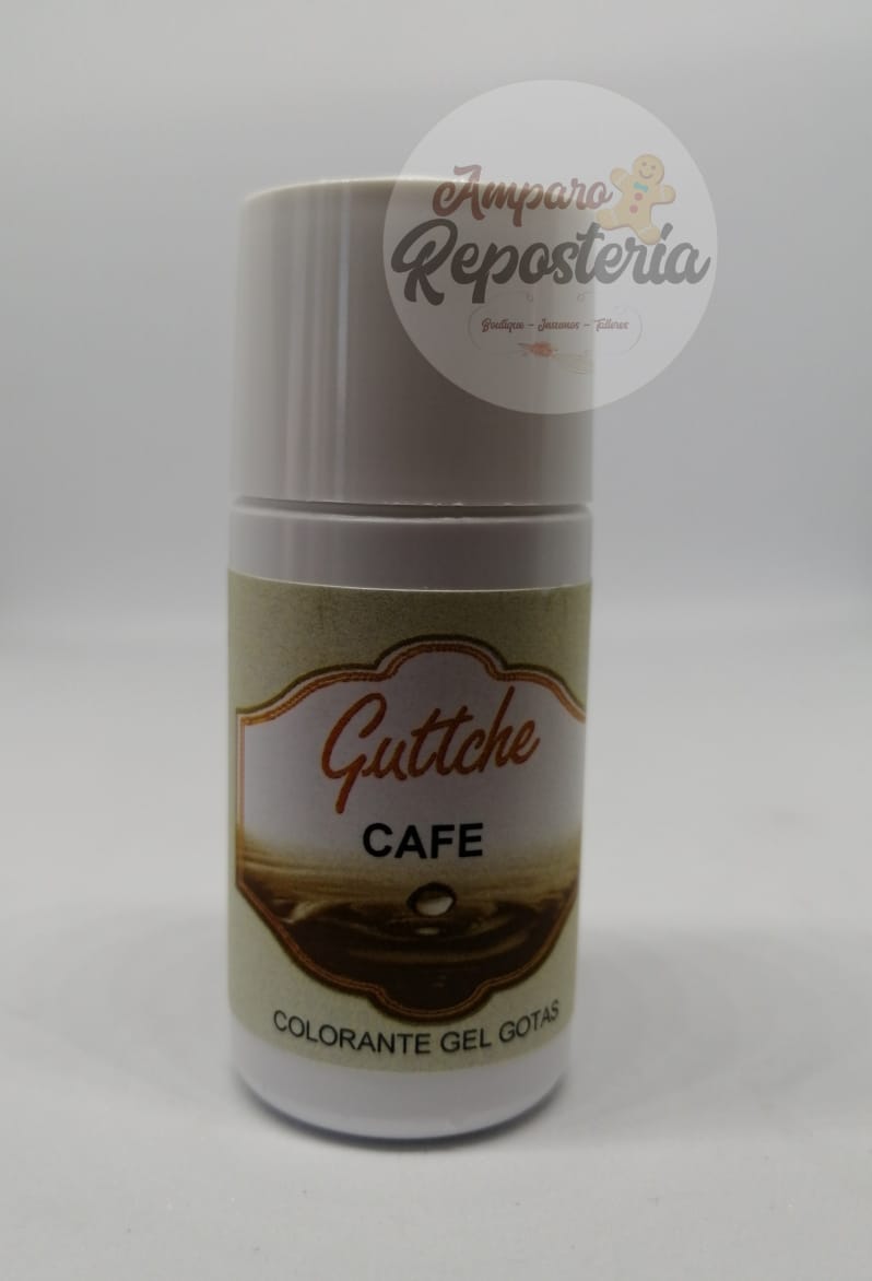 Colorante Gel Gotas Cafe Guttche 20 gr