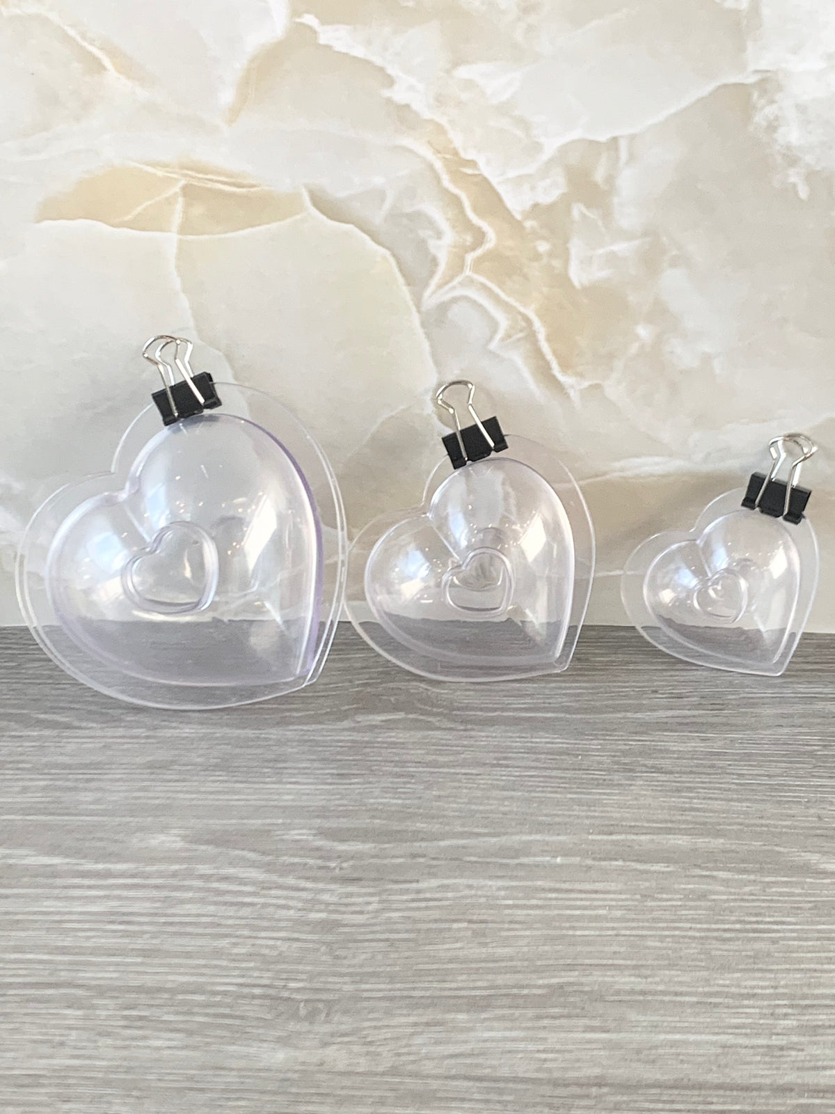 Molde Acrilico Corazon *3