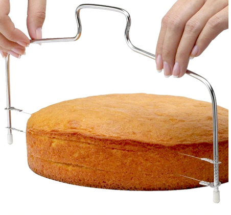 Cortador Nivelador de Bizcochos 32 cm. 2 Hilos