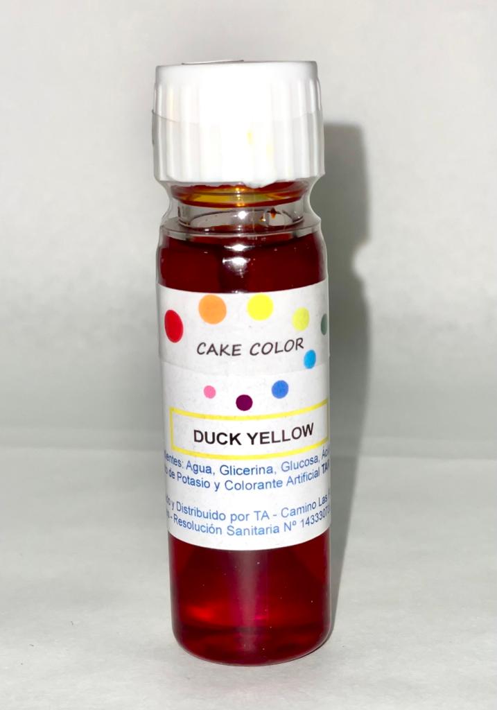 Colorante gel cake color duck yellow 20 gr.