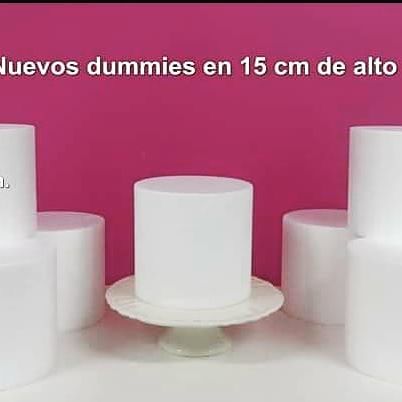 Bases falsas redondas 15*15 cm — Dummies para tortas / montaje