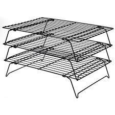 Rejilla de Enfriamiento 3 Pisos Antiadherente – 40x25x9 cm Repostería