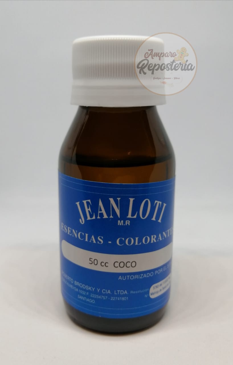 Esencia coco jean loti  50 cc.