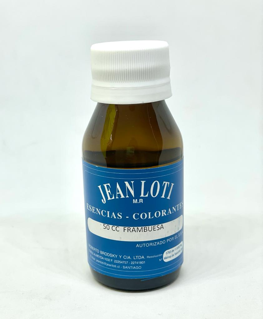 Esencia frambuesa jean loti  50 cc.