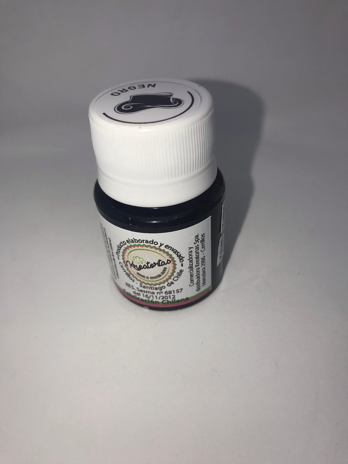 Colorante gel negro kreatortas 30 gr. Reposteria