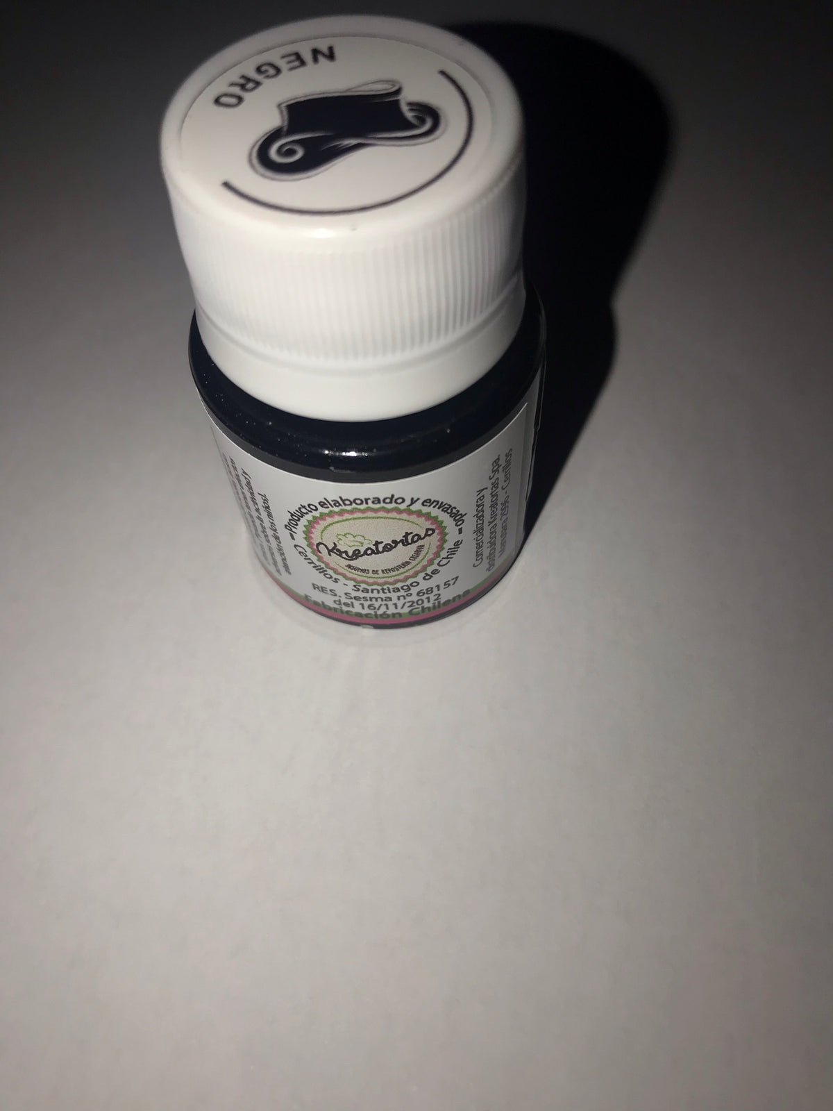 Colorante gel negro kreatortas 30 gr. Reposteria