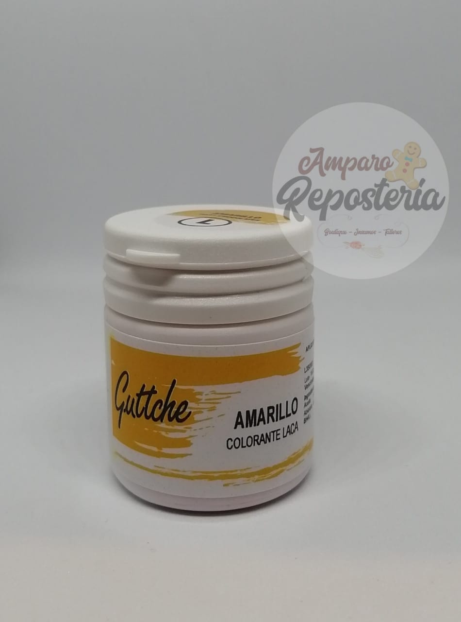 Laca para Chocolate Amarillo Guttche 15 gr.