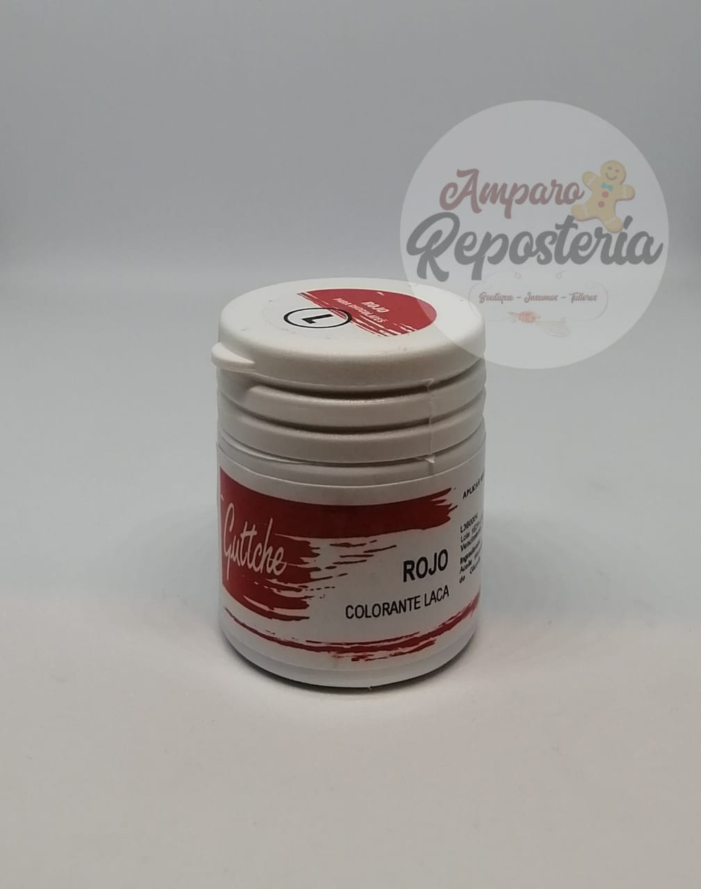 Laca para Chocolate Rojo Guttche – 15 g