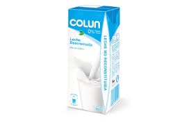 Leche descremada colun 1 lt.