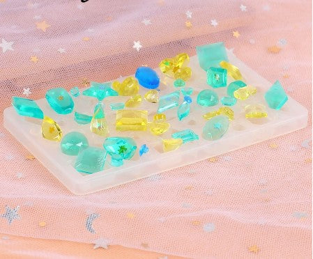 Molde silicona cristales