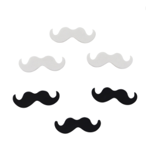 Molde silicona bigotes