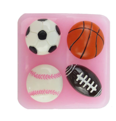 Molde de Silicona Pelotas Deportes