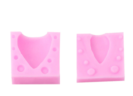 Molde silicona orejas unicornio