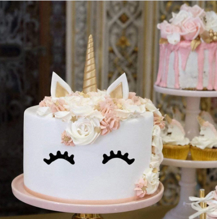 Molde silicona orejas unicornio