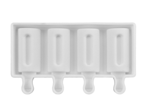 Molde silicona helado 4 cavidades mini