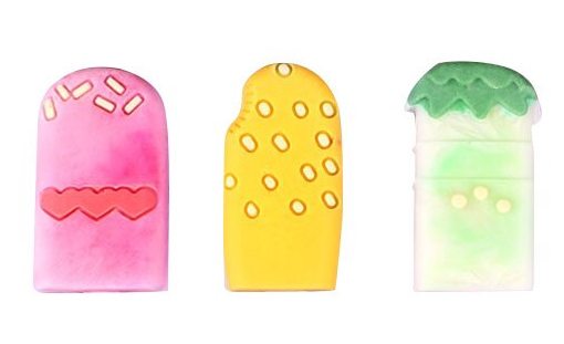 Molde de silicona para helado 3 cavidades