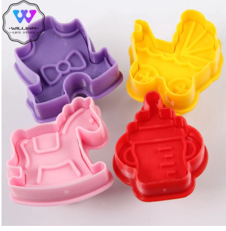 Cortador Galleta 4 Piezas bebe