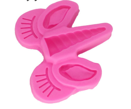 Molde silicona unicornio pequeño fondant