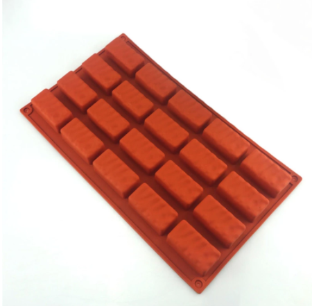 Molde de Silicona para Chocolate Mini Rectangulo