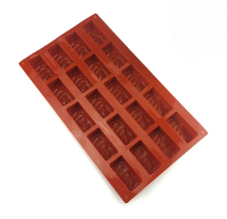 Molde de Silicona para Chocolate Mini Rectangulo