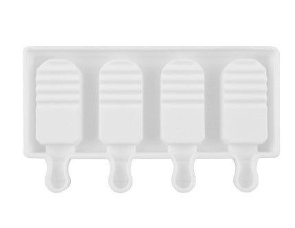 Molde de silicona para helado 4 cavidades