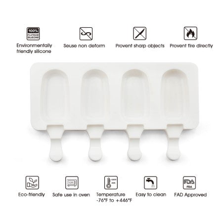 Molde silicona para helado M