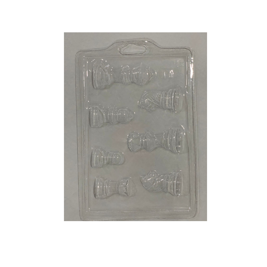 Molde  acetato piezas de Ajedrez