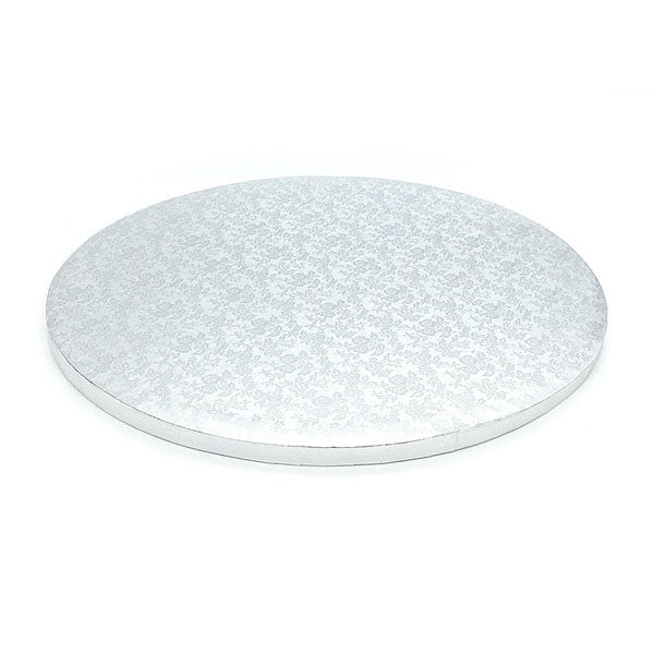 Base de Plumavit Plateada 30 cm para Tortas – Unidad