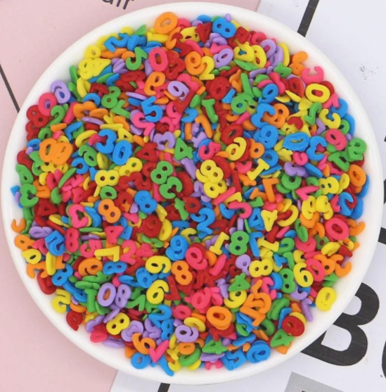 Sprinkles  numeros 100 gr.