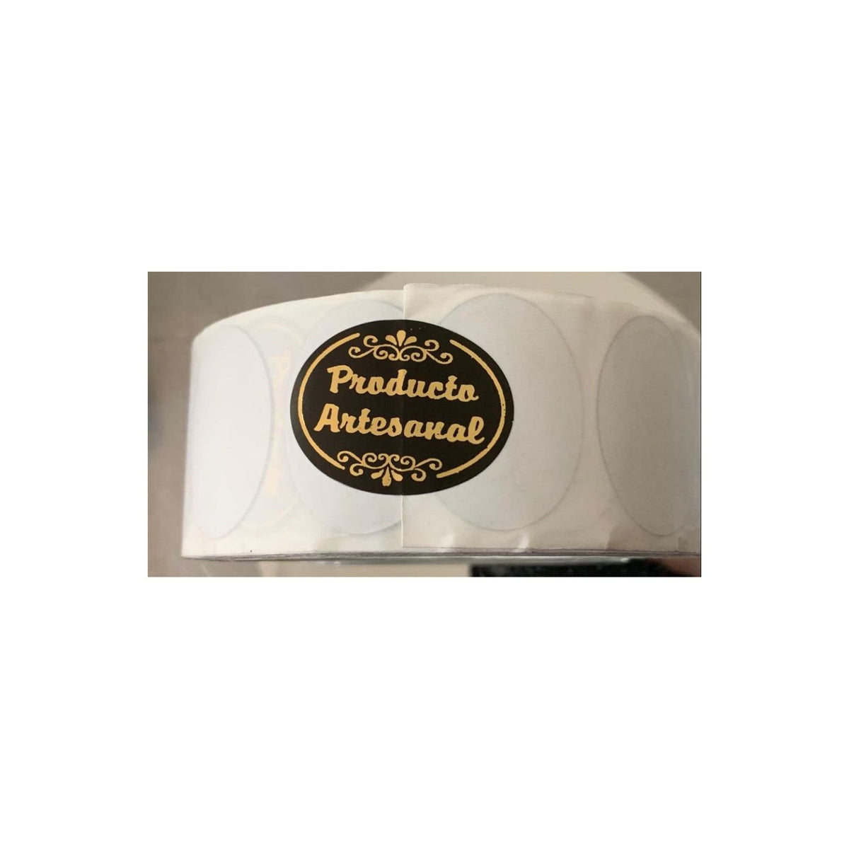 Sticker Producto Artesanal 100 Unidades